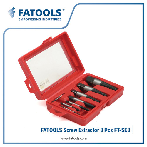 [EZM.0803003] FATOOLS SE8 Screw Extractor 8 Pcs Alat Pembuka Baut Sekrup Dol