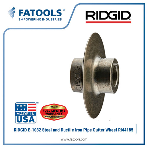 [EZM.0800132] RIDGID 44185 E-1032 Pipe Cutter Wheel 32895 42370 58657 Mata Pisau