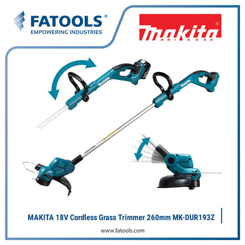 [EZM.0803004] MAKITA DUR193Z Grass Trimmer 18V Mesin Pemotong Rumput Cordles Baterai