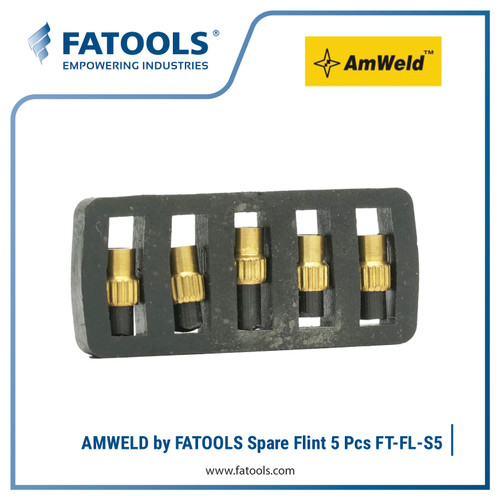 [EZM.0800152] FATOOLS FT-FL-S5 Spare Flint 5 Pcs Pack Batu Mancis Pemantik Api Las