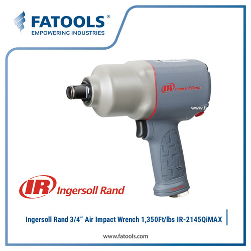 [EZM.0800160] Ingersoll Rand 2145 QiMAX Air Impact Wrench 3/4" Dr Kunci Sock Angin