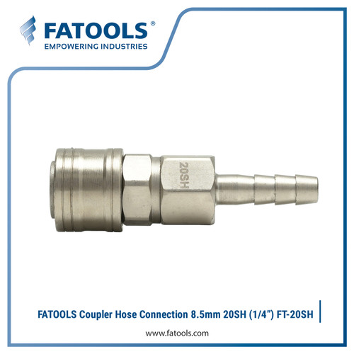 [EZM.0800171] FATOOLS 20SH Coupler Hose 8.5mm 1/4” Quick Coupling Kopler Selang