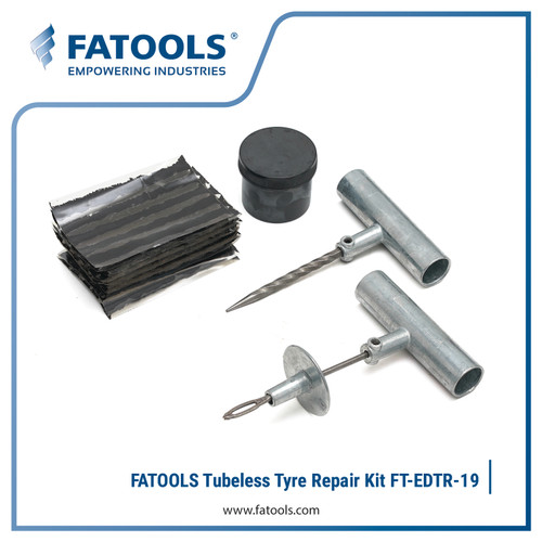 [EZM.0800175] FATOOLS EDTR-19 Tubeless Tyre Repair Kit Tambal Ban Tubless