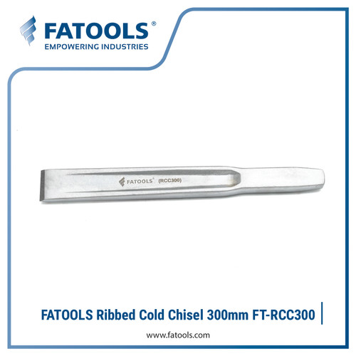 [EZM.0800186] FATOOLS RCC300 Ribbed Cold Chisel 300mm Pahat