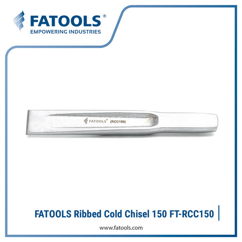 [EZM.0800189] FATOOLS RCC150 Ribbed Cold Chisel 150mm Pahat