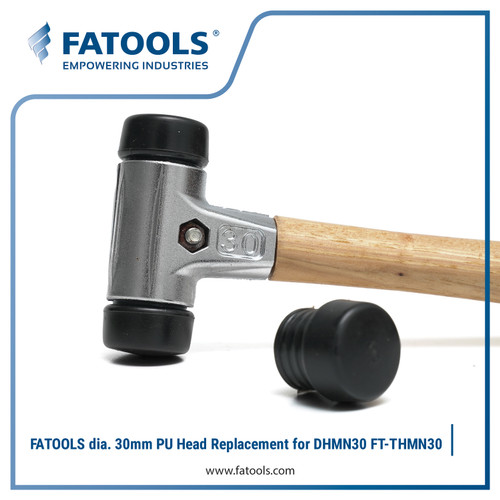 [EZM.0800216] FATOOLS PU Replacement Hammer Tip 30mm for DHMN30 Kepala Palu THMN30