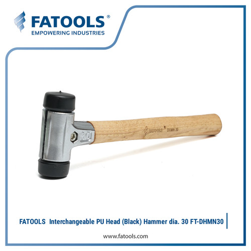 [EZM.0800218] FATOOLS Interchangeable PU Head Hammer d. 30mm Palu