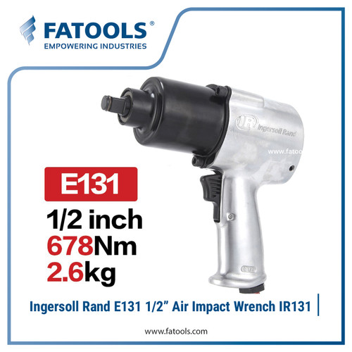 [EZM.0803009] Ingersoll Rand E131 1/2" Dr Air Impact Wrench Pneumatic Bor Sock Angin