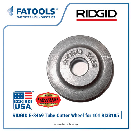[EZM.0803012] RIDGID 33185 Tube Cutter Wheel for 101 Aluminium Copper
