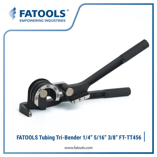 [EZM.0800244] FATOOLS TT456 Tri Bender Tube 1/4 5/16 3/8 Pembengkok Pipa AC 3 In 1