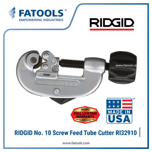 [EZM.0800240] RIDGID 32910 10 Tube Cutter Pemotong Pipa AC Aluminium 1/8"-1"