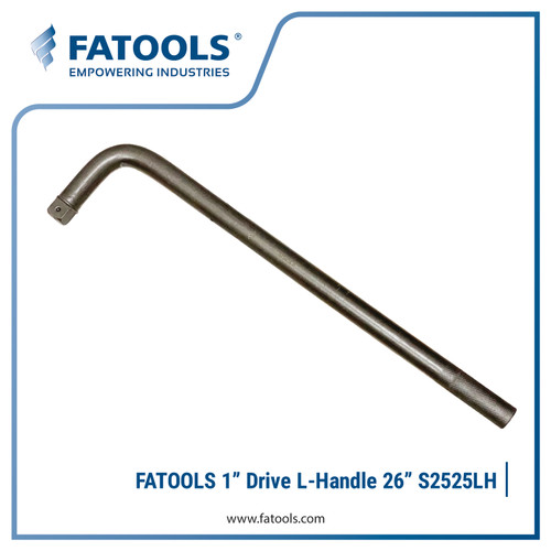 [EZM.0800256] FATOOLS S2525LH 1" Dr L Handle 26" Gagang Kunci Sock Stang Sok Offset