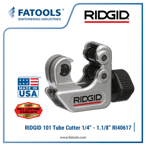 [EZM.0800277] RIDGID 40617 101 Tube Cutter 1/4" - 1.1/8"