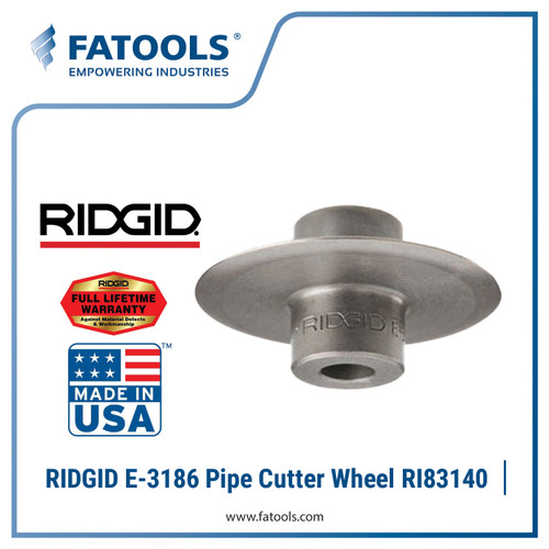 [EZM.0800322] RIDGID 83140 Pipe Cutter Wheel E3186