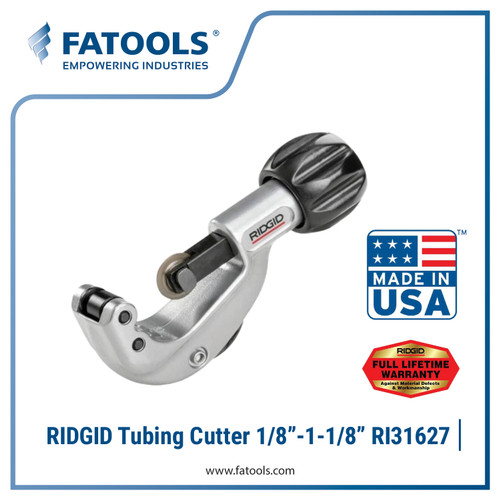[EZM.0800345] RIDGID 31627 Tube Cutter 1/8" - 1-1.8" Pemotong Tubing Pipa AC