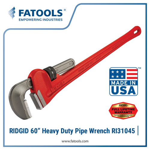 [EZM.0803024] RIDGID 31045 60" Pipe Wrench Kunci Pipa Heavy Duty