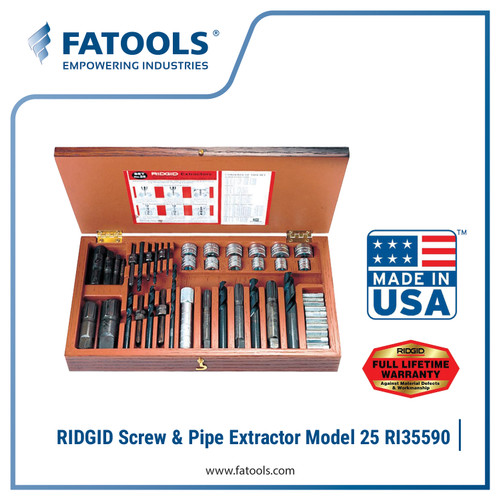 [EZM.0800364] RIDGID 35590 Screw and Pipe Extractor Model No. 25