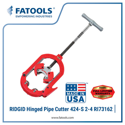 [EZM.0800365] RIDGID 73162 Hinged Pipe Cutter 424-S 2"-4" Potong Pipa