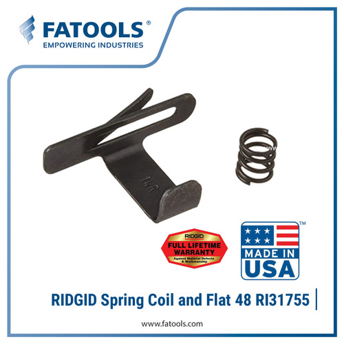 [EZM.0800378] RIDGID 31755 Spring Coil and Flat for Pipe Wrench 48" Per