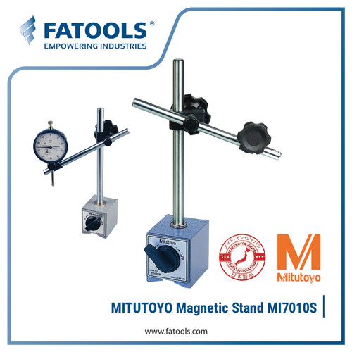 [EZM.0800380] MITUTOYO 7010S Magnetic Stand Dudukan Dial Indicator