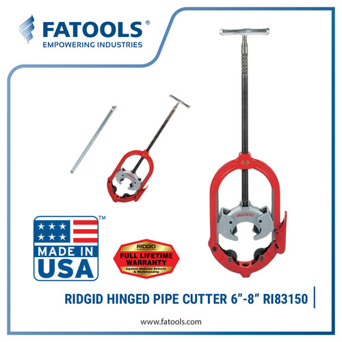 [EZM.0800399] Ridgid 83150 468-HWS Hinged Pipe Cutters 6"-8"