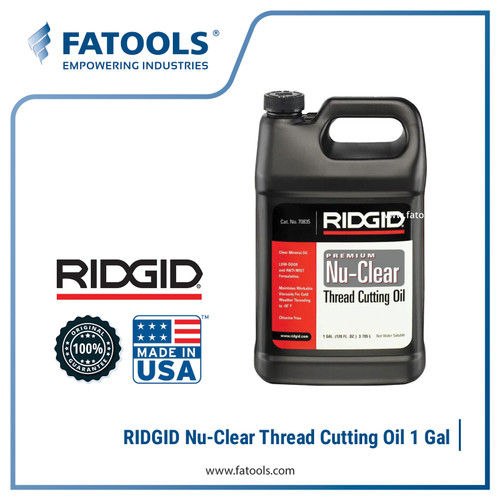 [EZM.0800402] Ridgid 70835 Nu-Clear Thread Cutting Oil 1 Gallon 3.8 Liter
