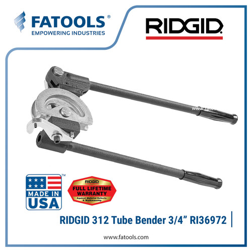 [EZM.0803035] Ridgid 36972 312 Tube Bender 3/4"