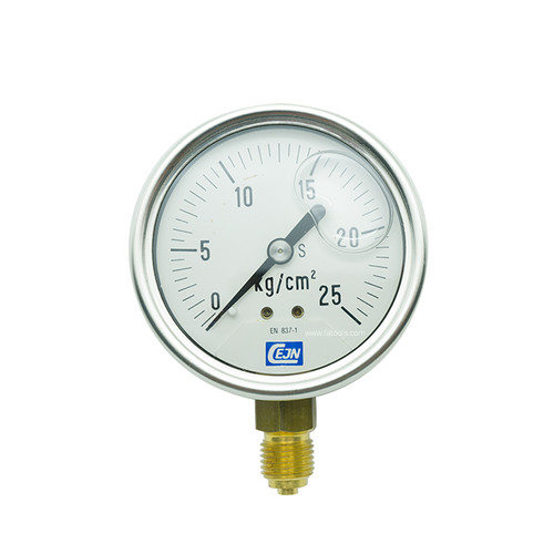 [EZM.0800467] CEJN Pressure Gauge 0-25kg/cm2 1/4BSP Bottom Connection 19 356 0509