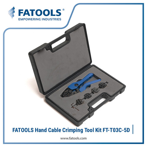 [EZM.0800496] FATOOLS FT-T03C-5D Cable Crimping Tool Kit Tang