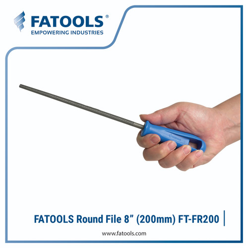 [EZM.0800510] FATOOLS FR200 - ROUND FILE W HANDLE SIZE 8"