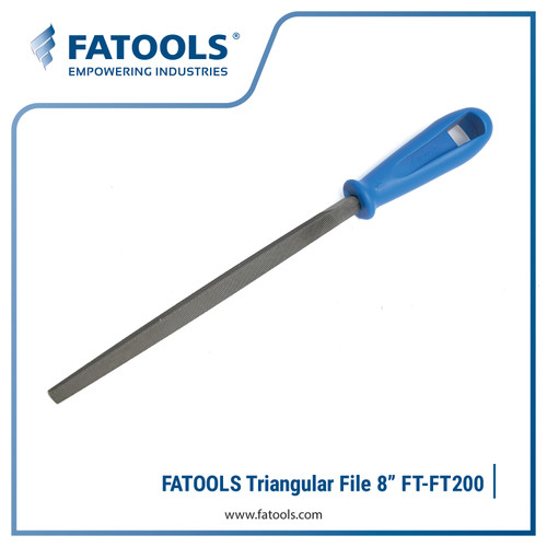 [EZM.0800508] FATOOLS FT-FT200 Triangle File 8" Kikir Segitiga