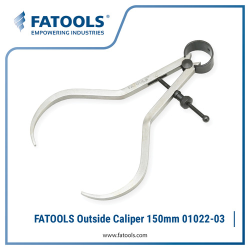 [EZM.0800529] FATOOLS 01022-03 Outside Caliper 6" 150 mm Spring Jangka Luar