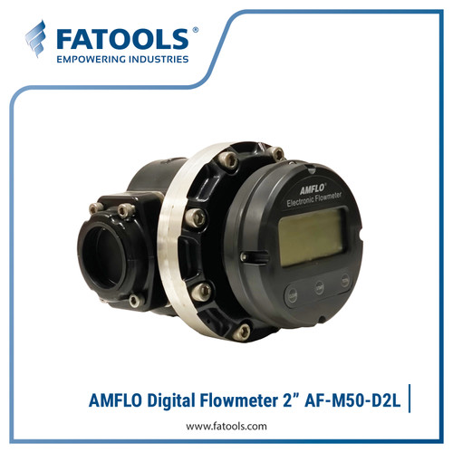 [EZM.0800539] FATOOLS M50-D2L Digital Flowmeter 2" Inch Pompa BBM Solar Fuelrite