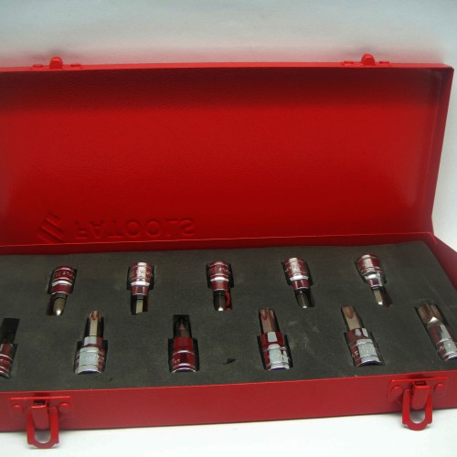 [EZM.0800616] FATOOLS S08311TX - 3/8" SOCKET TORX BIT SET SIZE T10~60