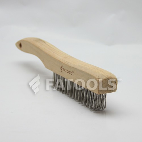 [EZM.0800701] FATOOLS AM-BR0416 - STAINLESS HAND BRUSH SIZE 4 ROWS
