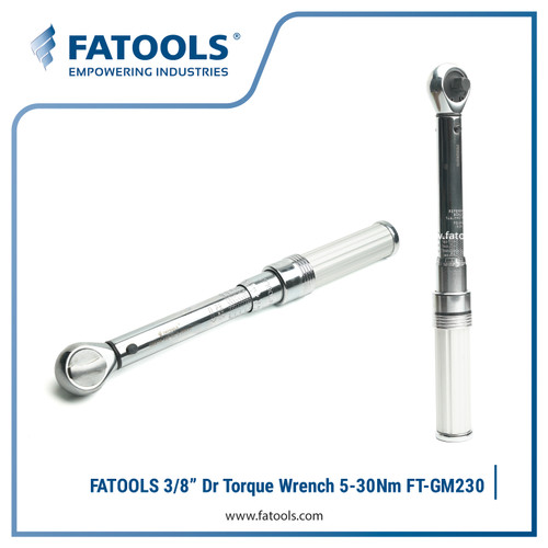 [EZM.0800711] FATOOLS GM230/GM2030 - TORQUE WRENCH DRIVE 3/8 Nm 5-30