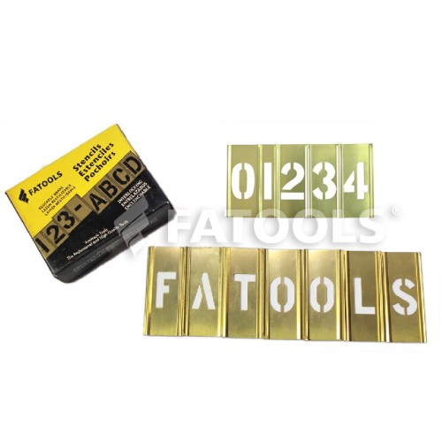 [EZM.0800706] FATOOLS BS0006LN - LETTER & NUMBER STENCIL SIZE 6"