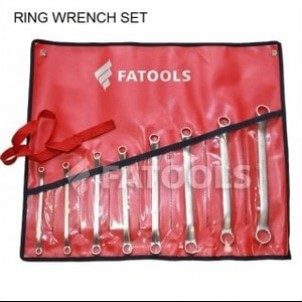 [EZM.0800762] FATOOLS RWS2210 - RING WRENCH SET ISI 10 PCS