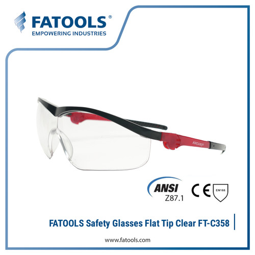 [EZM.0800905] FATOOLS C358 - SAFETY GLASSES LENS CLEAR