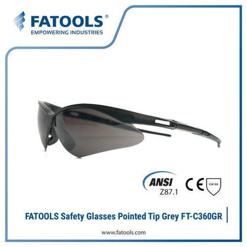 [EZM.0800906] FATOOLS C360GR - SAFETY GLASSES GREY