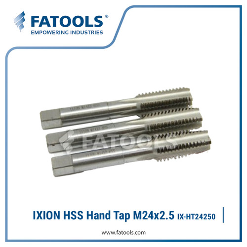 [EZM.0800946] FATOOLS IX-HT24250 - IXION HSS HAND TAPS SIZE M 24 X 2,5