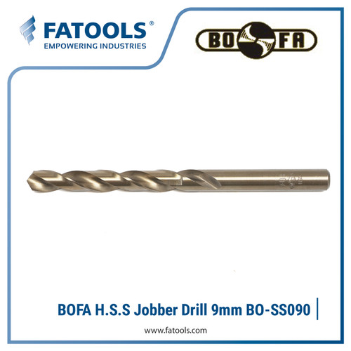 [EZM.0801128] FATOOLS BO-SS090 - BOFA JOBBER DRILL SIZE 9