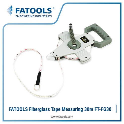 [EZM.0801270] FATOOLS FG30 - FIBERGLASS TAPE MEASURE SIZE 30M