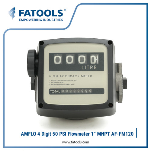 [EZM.0801315] FATOOLS AF-FM120 4 Digit Flowmeter 1"