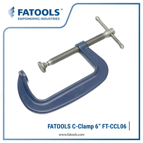 [EZM.0801360] FATOOLS CCL06 C Clamp 6" Klem Catok Penjepit Kayu