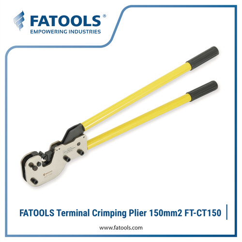 [EZM.0801446] FATOOLS CT150 Terminal Crimping Plier 150mm2 765mm Tang Crimp