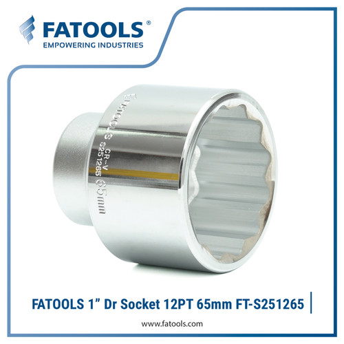 [EZM.0801602] FATOOLS S251265 - 1" SOCKET 12PT SIZE 65