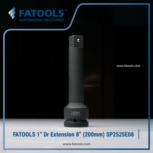 [EZM.0801618] FATOOLS SP2525E08 1" Dr Impact Extension 8"/200mm