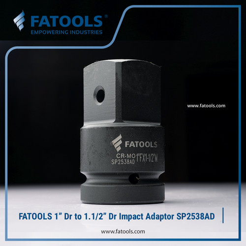 [EZM.0801621] FATOOLS SP2538AD 1"Dr Female to 1.1/2" Male Impact Adaptor Socket