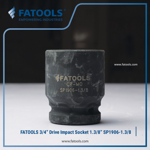 [EZM.0801633] FATOOLS S1906-1.3/8 - 3/4" IMPACT SOCKET 6PT IMPERIAL SIZE 1.3/8"
